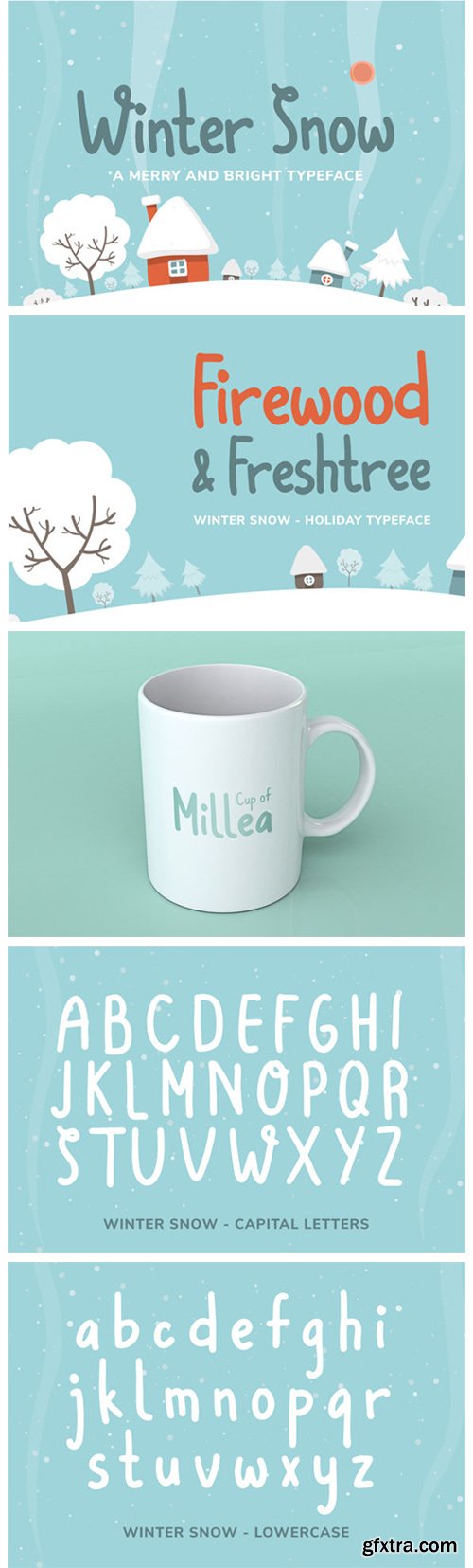 Winter Snow Font