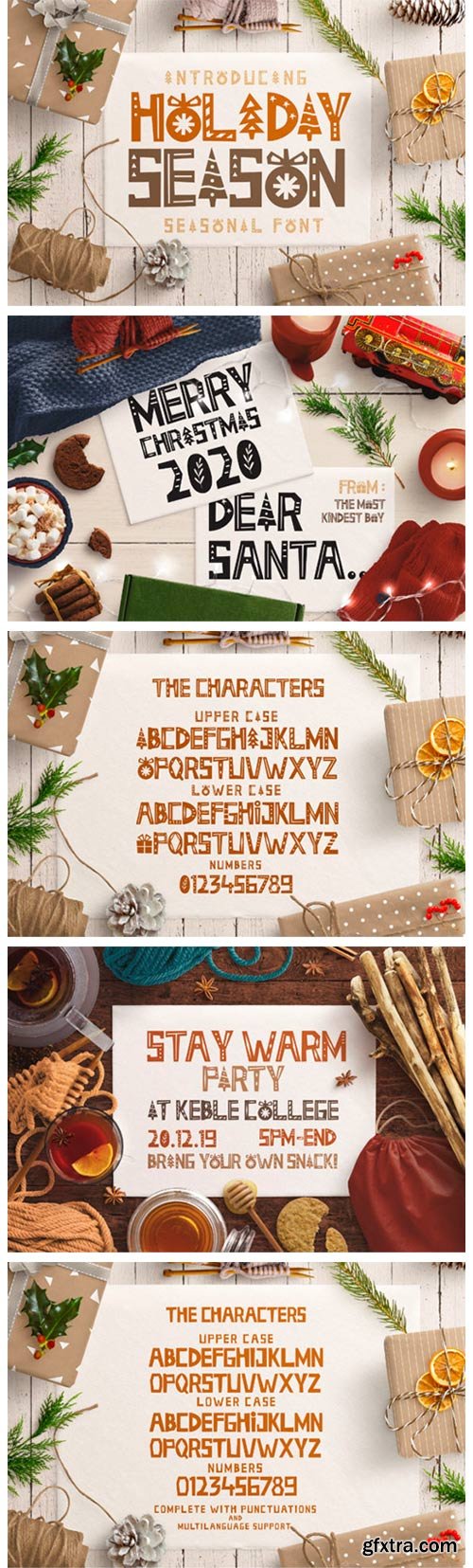 Holiday Season Font