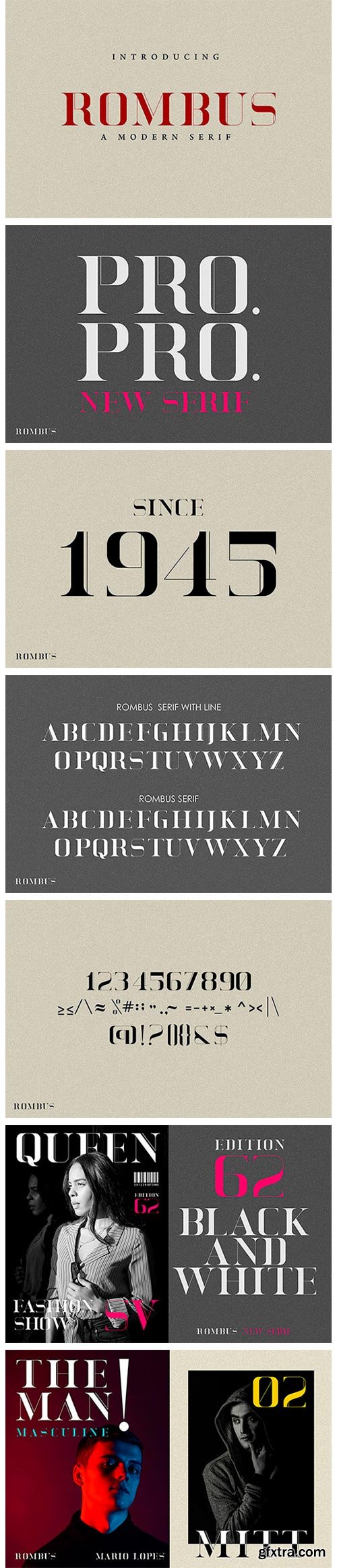 Rombus Font