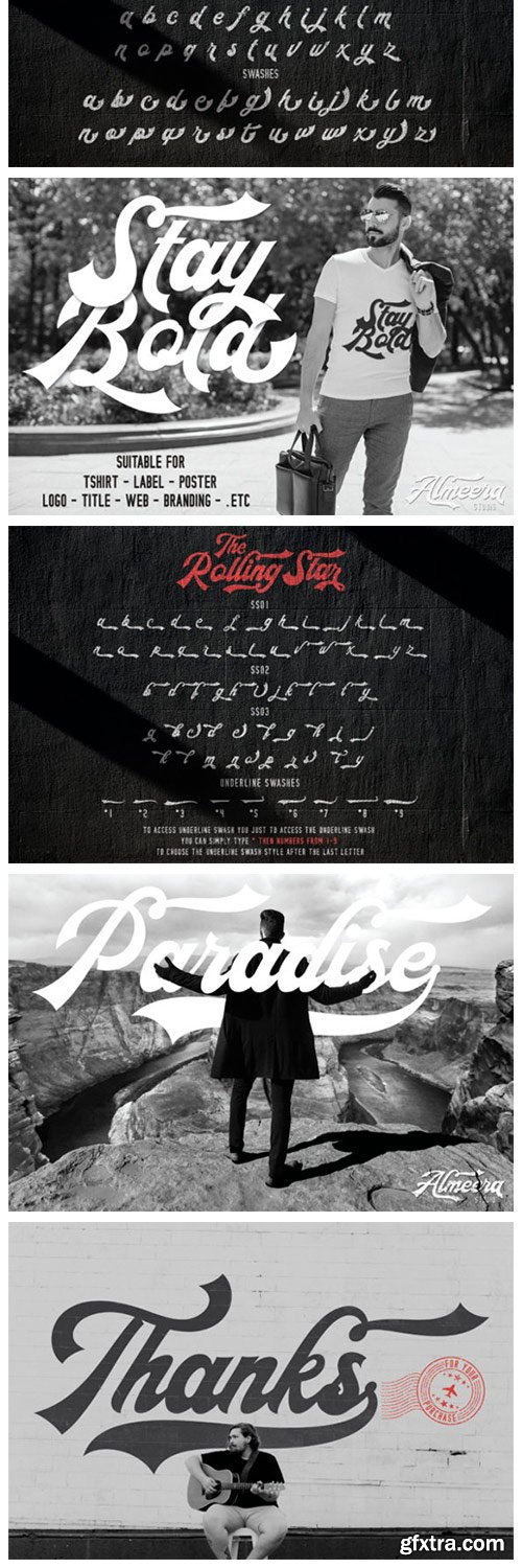 The Rollingstar Font