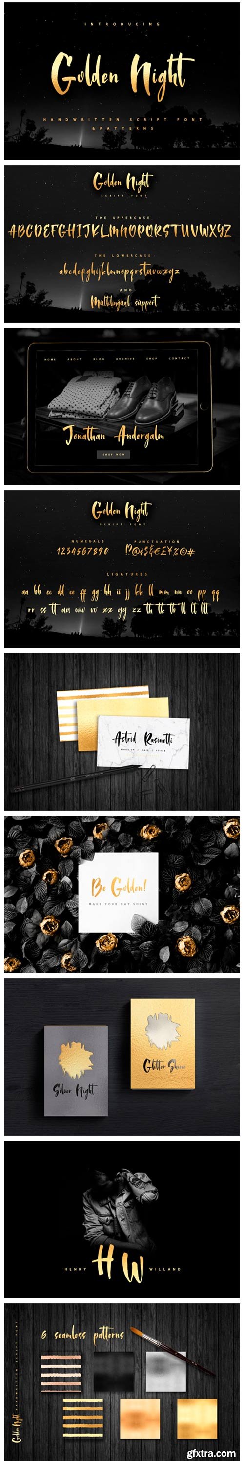 Golden Night Font