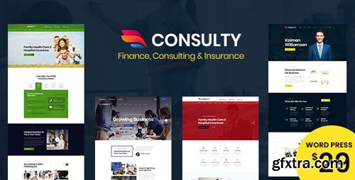 ThemeForest - Consulty v1.0 - Business Finance WordPress Theme - 24793052