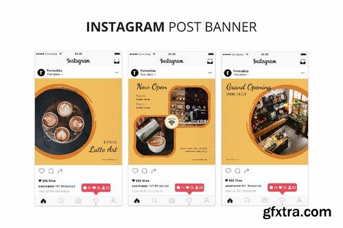 Coffee Shop Instagram Post Banner