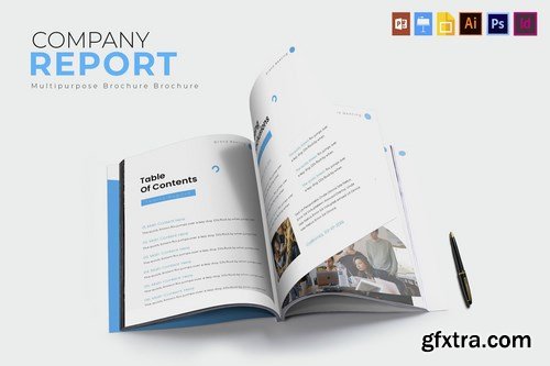 Company Brand Report Template