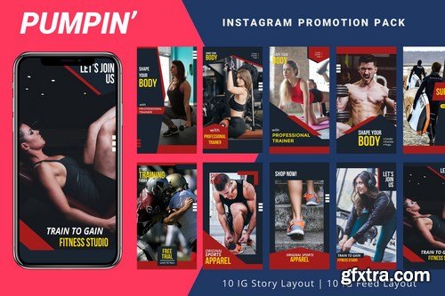 Pumpin - Instagram Promotion Pack