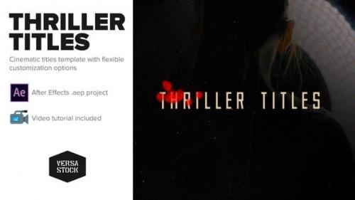 Videohive - Thriller Titles