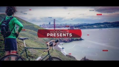 Videohive - Sport Glitch Slideshow