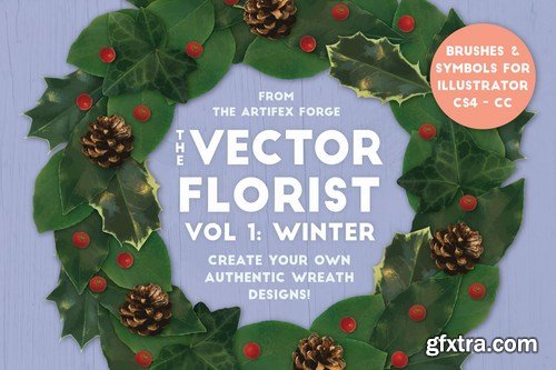 The Vector Florist - Brushes Winter