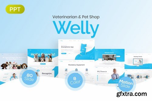 Welly Veterinary PowerPoint Presentation Template