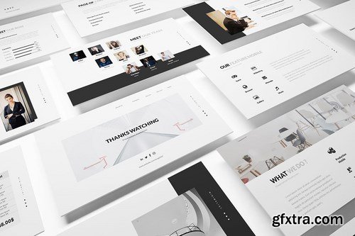 Multipurpose Corporate Powerpoint Google Slides and Keynote Templates