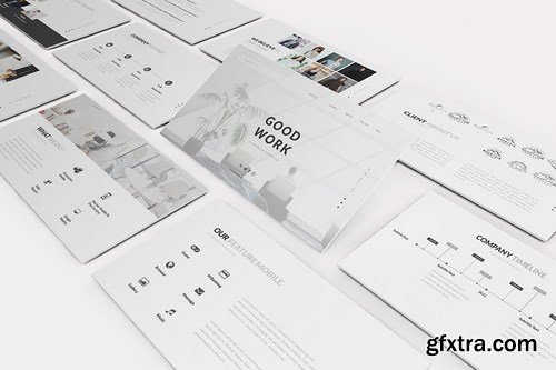 Multipurpose Corporate Powerpoint Google Slides and Keynote Templates