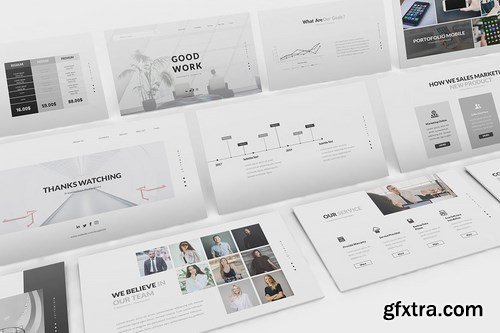 Multipurpose Corporate Powerpoint Google Slides and Keynote Templates