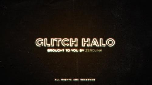 Videohive - Glitch Halo