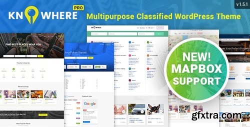 ThemeForest - Knowhere Pro v1.4.9 - Multipurpose Classified Directory WordPress Theme - 20402773