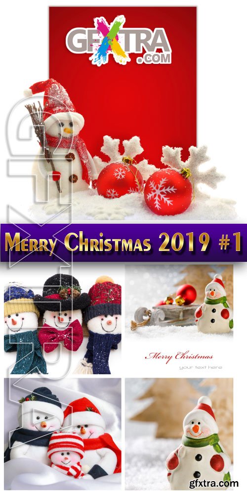 Merry Christmas 2019 #1 - Stock Photo