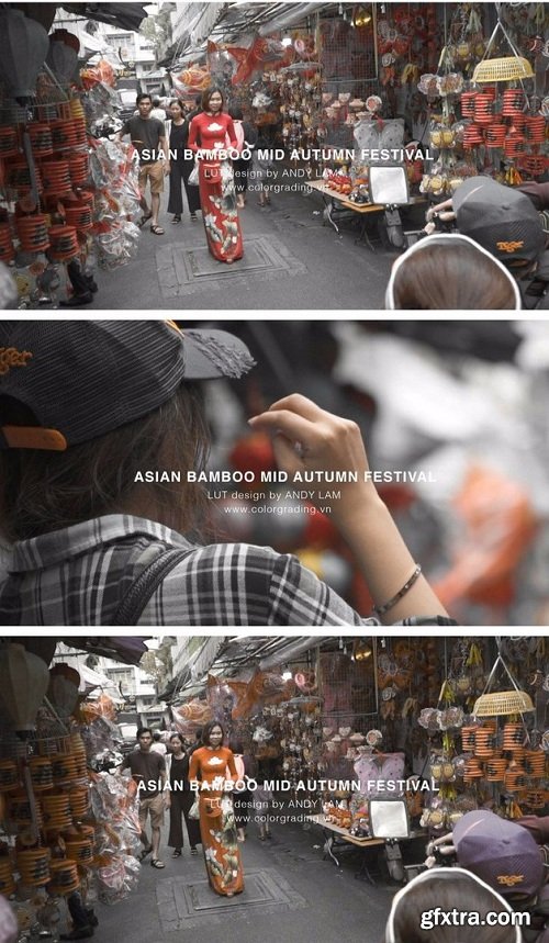 Asian Bamboo Mid Autumn Festival LUTs (Win/Mac)