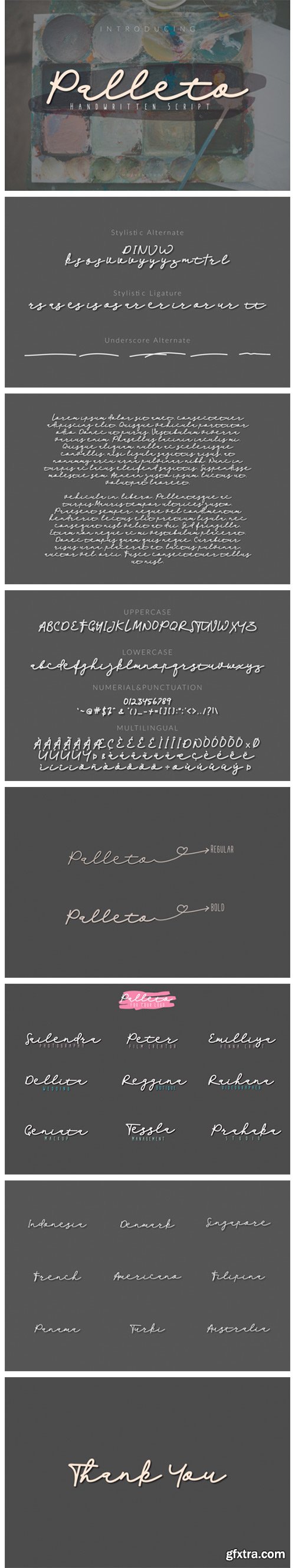 Palleto Font