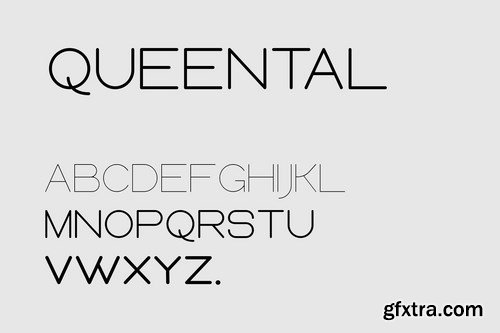 CM  - Queental - Elegant Sans Font Family  4274132