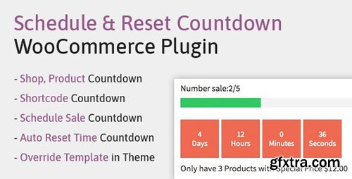 CodeCanyon - Schedule, Reset Countdown Plugin WooCommerce - WooCP v1.0.0 - 25002276