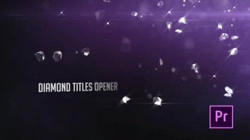 Videohive - Diamonds Particle Opener Titles