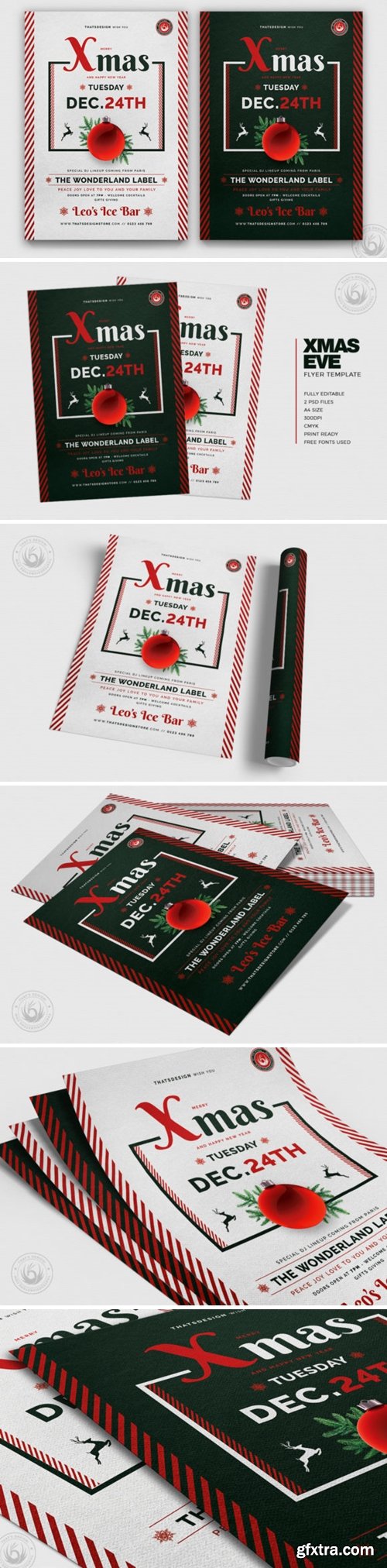 Christmas Eve Flyer Template V12 1985129