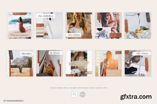 Instagram Photo Frames Templates