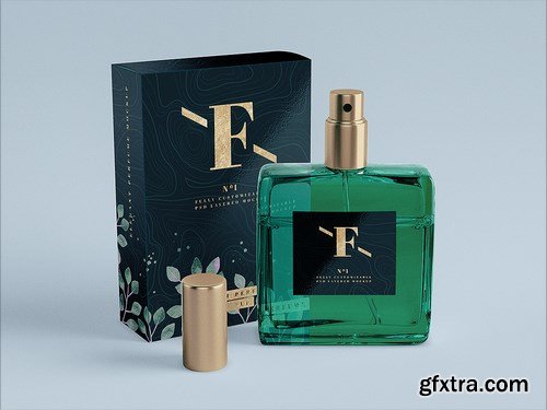 Perfume Packaging MockUp