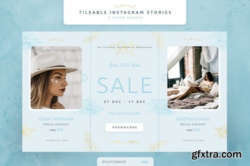 Tileable Instagram Stories