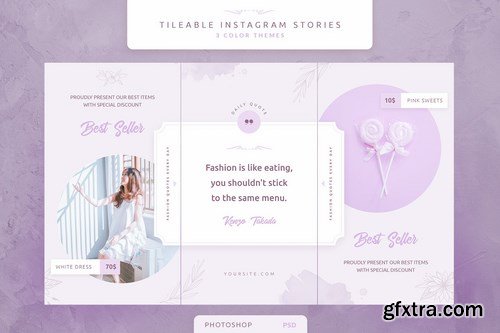 Tileable Instagram Stories