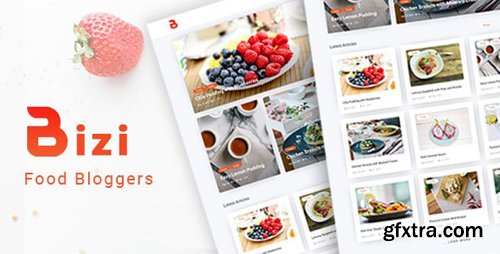 ThemeForest - Bizi v2.0.1 - A WordPress Theme for Food Bloggers - 20017242