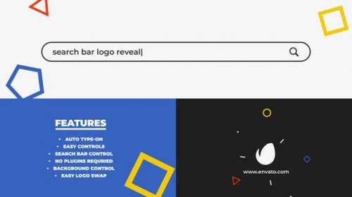 Videohive - Search Bar Logo Reveal