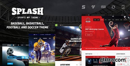 ThemeForest - Splash v4.0 - Sport Club WordPress Theme - 16751749 - NULLED