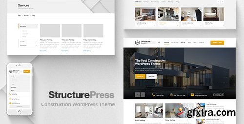 ThemeForest - StructurePress v1.11.1 - Construction and Architecture WordPress Theme - 13743206 - NULLED