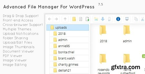 CodeCanyon - File Manager Plugin For Wordpress v7.5.0 - 2640424