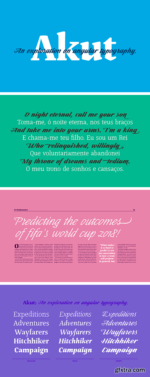 Akut Font Family