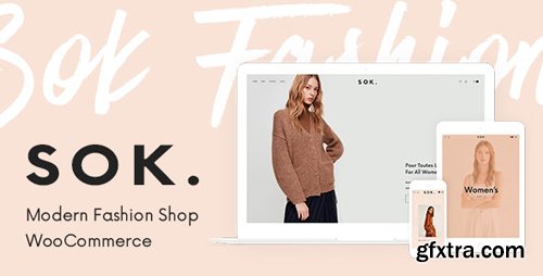 ThemeForest - Sok v1.0.6 - Modern Fashion Shop - 23409564