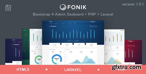 ThemeForest - Fonik v1.2.1 - Responsive Bootstrap 4 Admin Dashboard - 21834029