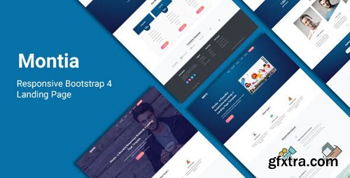 ThemeForest - Montia v1.0 - Landing Page Template (Update: 29 June 19) - 21026639
