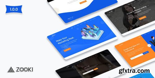 ThemeForest - Zooki v1.0 - Landing Page Template - 23572746