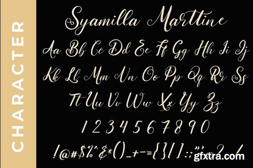CM - Syamilla Marttine Calligraphy Font 4277945