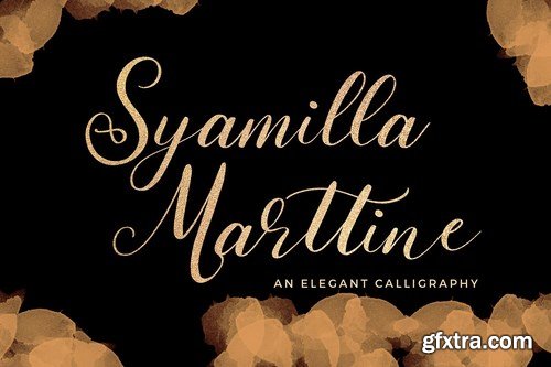 CM - Syamilla Marttine Calligraphy Font 4277945