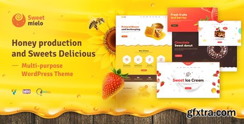 ThemeForest - SweetMielo v1.6.0 - Honey Production and Sweets Delicious WordPress Theme - 22428613