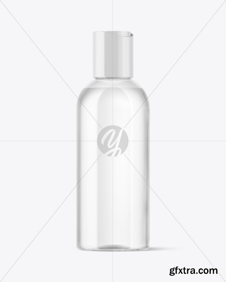 Clear Plastic Bottle Mockup 51019