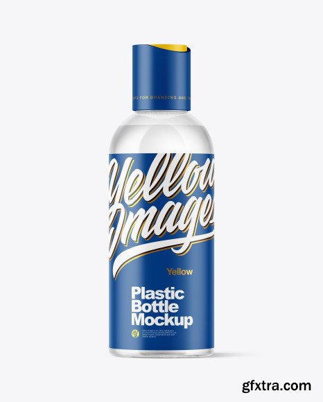 Clear Plastic Bottle Mockup 51019