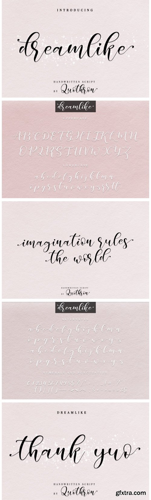 Dreamlike Script Font