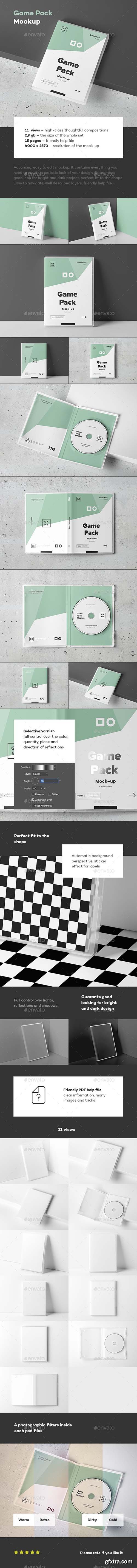 GraphicRiver - Game Disc Pack Mockup 25002372
