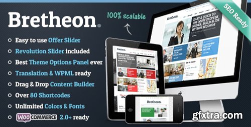 ThemeForest - Bretheon v2.4.3 - WordPress Theme - 4001061