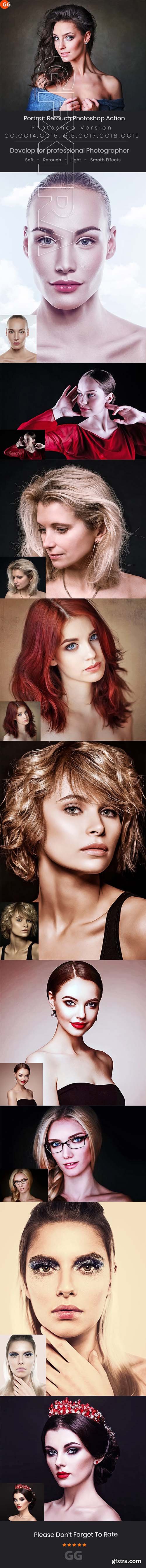 GraphicRiver - Portrait Retouch Photoshop Action 24691680