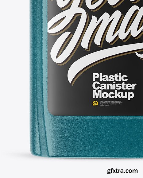 Plastic Canister Mockup 51020