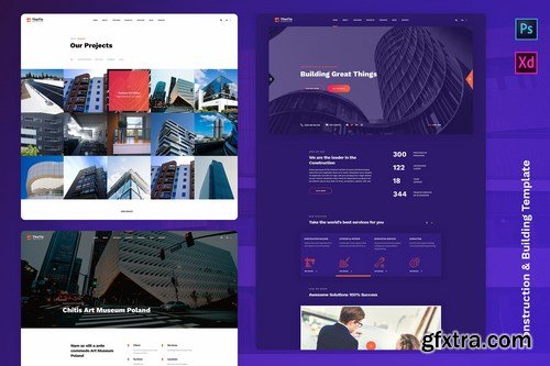 Ouranos - Construction & Building Template